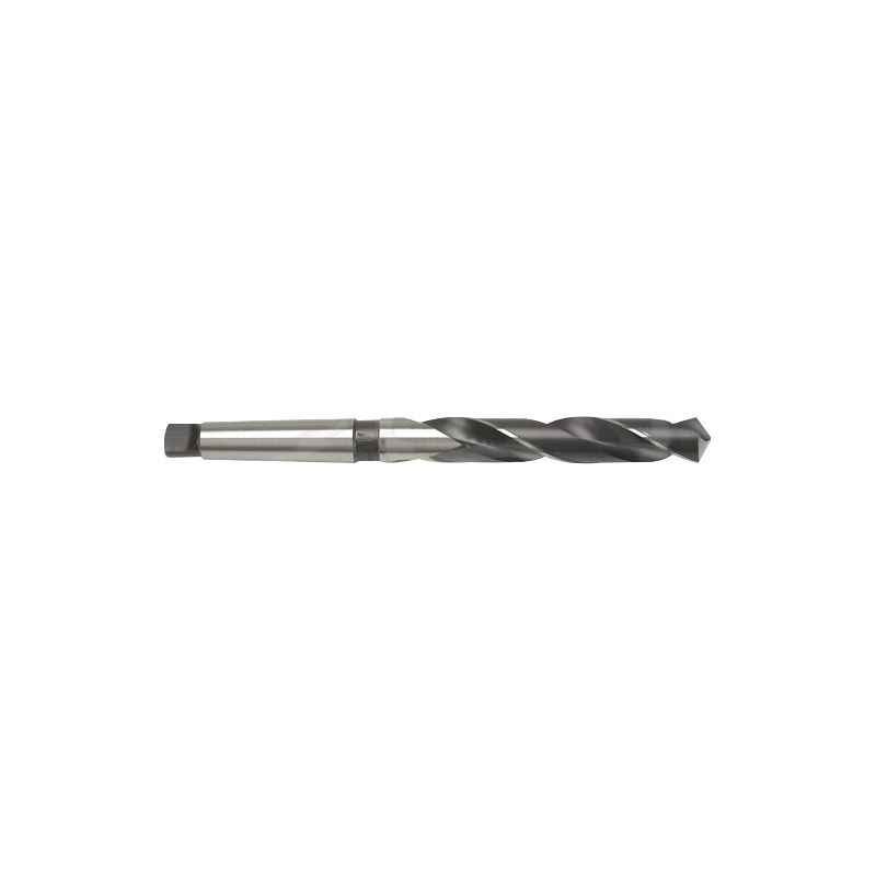 Totem 26mm Bright Land & Bright Shank Normal Type HSS Morse Taper Shank Drill, FBR0200135, Overall Length: 286 mm