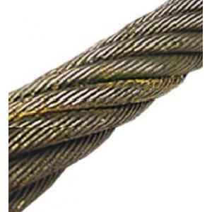 Mahadev 70mm FMC Ungalvanised Steel Wire Rope, Size 6x41SW, Length: 1000 m