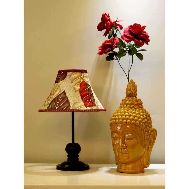Tucasa Table Lamp with Poly Silk Shade, LG-348, Weight: 550 g