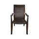 Nilkamal CHR2180 Weather Brown Virgin Polymer Living Room Chair, CHR2180WBN, Dimension: 720x590x895 mm