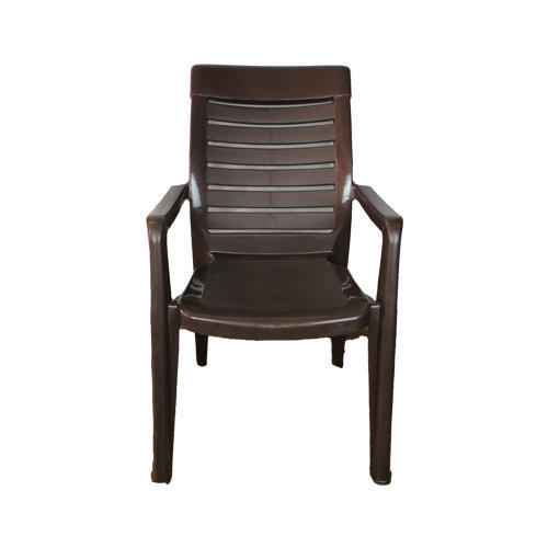 Buy Nilkamal CHR2180 Weather Brown Virgin Polymer Living