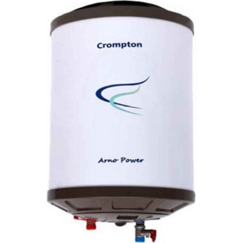 Crompton 15L Arno Power White & Brown Storage Geyser and Water Heater, ASWH1515