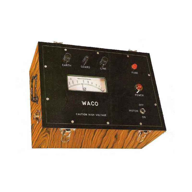 Waco 100000 Megaohm Hand Driven Analog Insulation Testers, WI 5005