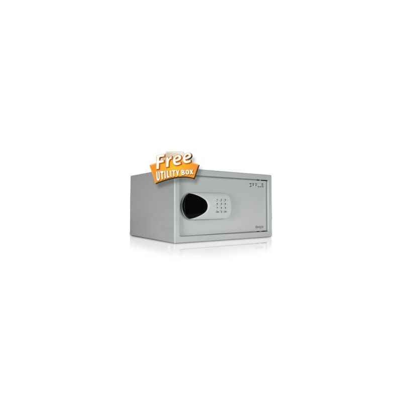 CP Plus Beagle 35 Litre Grey Electronic Digital Safe, CP-YSR-EA4317-GV