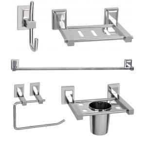 Doyours Oscar Series Stainless Steel 5 Pieces Bathroom Accessories Set, DY-0373