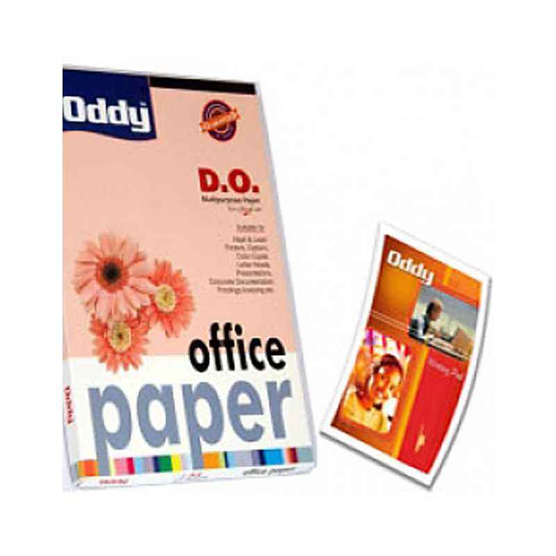 Oddy A4 100 GSM Uncoated DO Paper for Inkjet & Laser, DO100A4100 (Pack of 10)