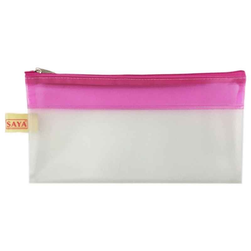 Saya SY2206 Pink A6 My Zip Bag (Pack of 9)