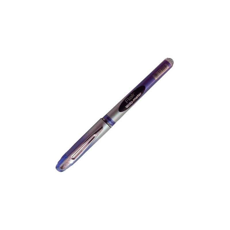 Flair Writo Meter Ball Pen, Ink Colour: Blue (Pack of 20)