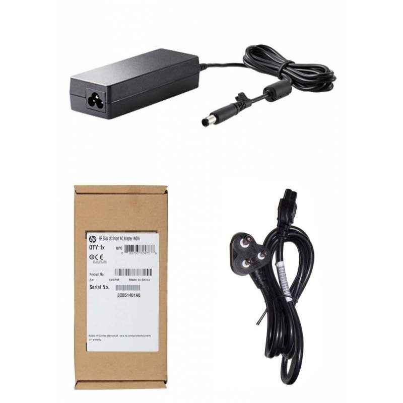 HP 65W Laptop Adapter Charger & Power Cord