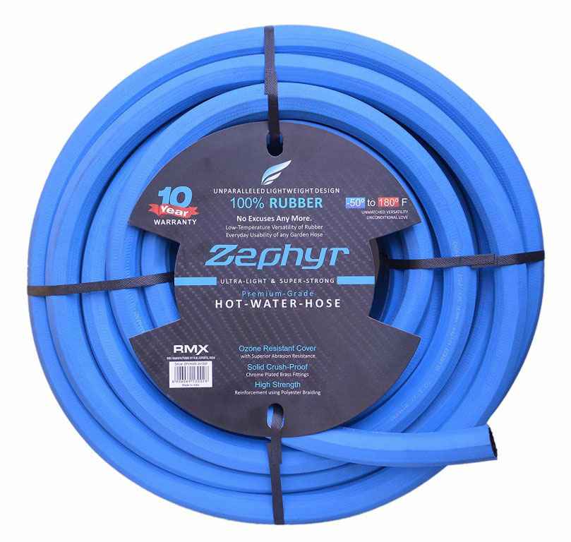 Buy Zephyr 1 Inch Next Gen Rubber Garden Hose without Fitting, Length