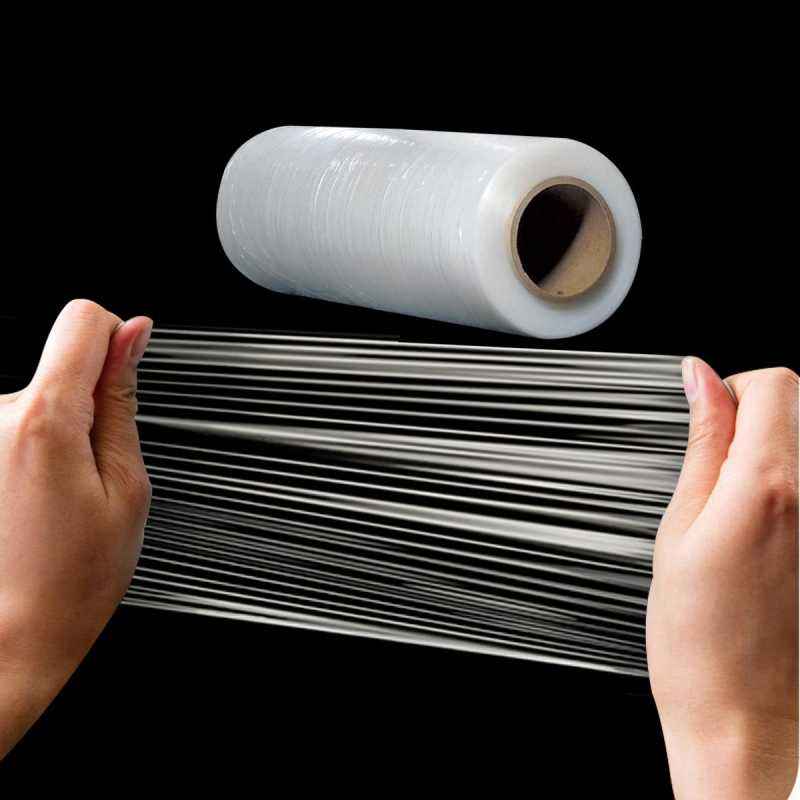 Superdeal 100 mm Polyethylene Stretch Wrap Film, Strtch100-10 (Pack of 10)