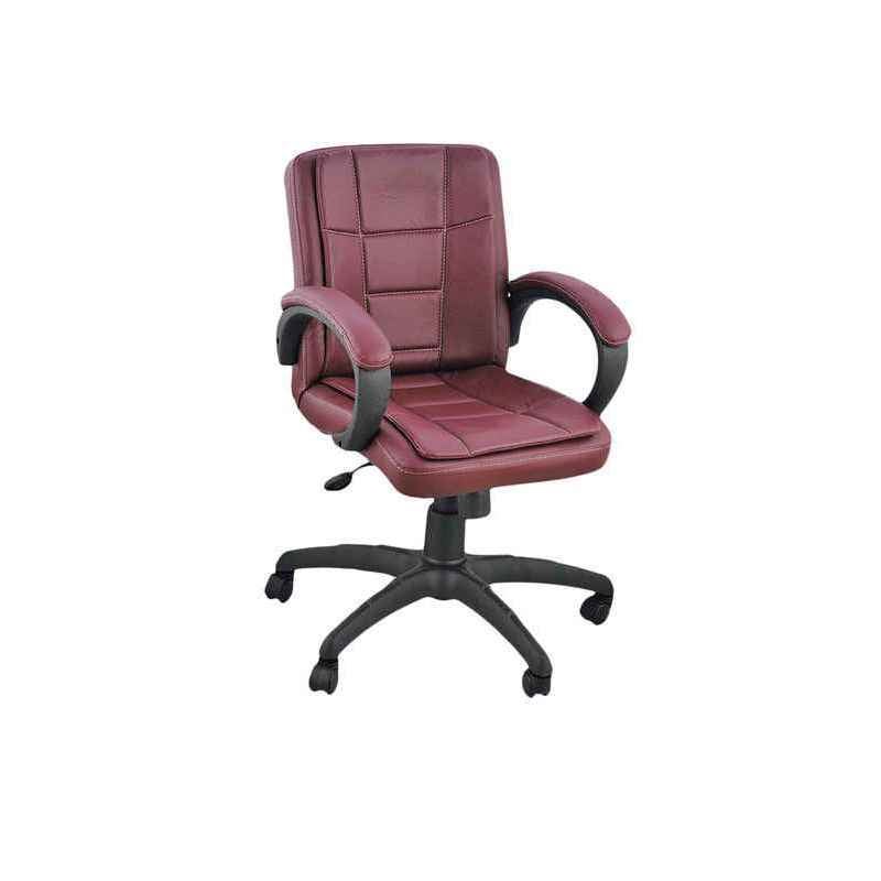 Adiko Ergonomic Brown Low Back Office Chair, 1225