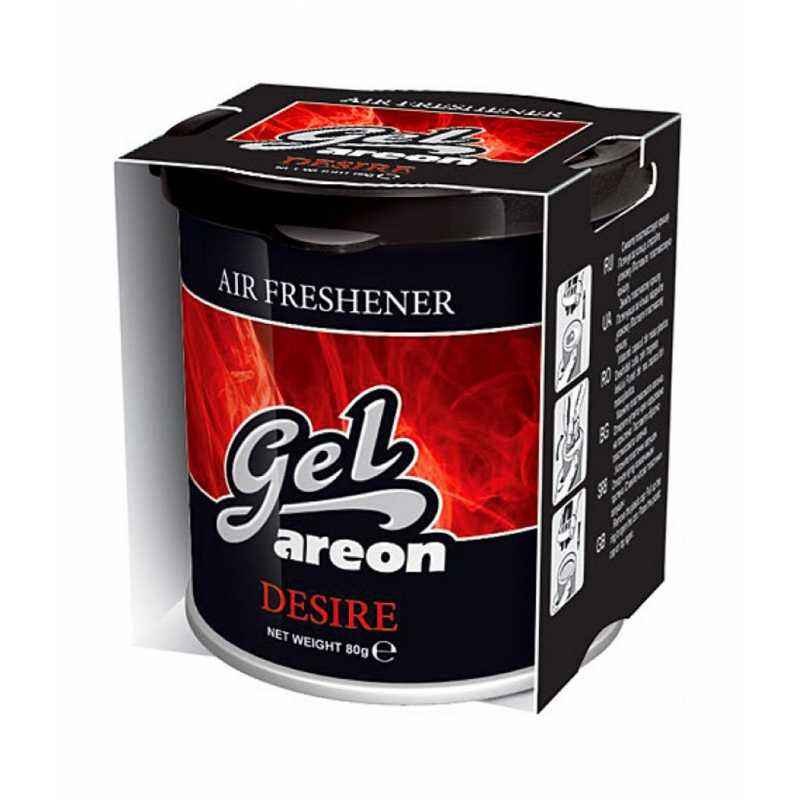 Areon 80g Desire Gel Air Freshener for Car