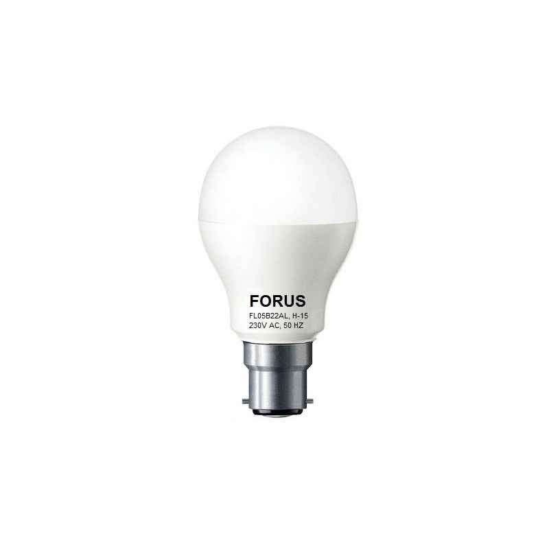 Forus 5 W LED Bulb (Pack of 2)
