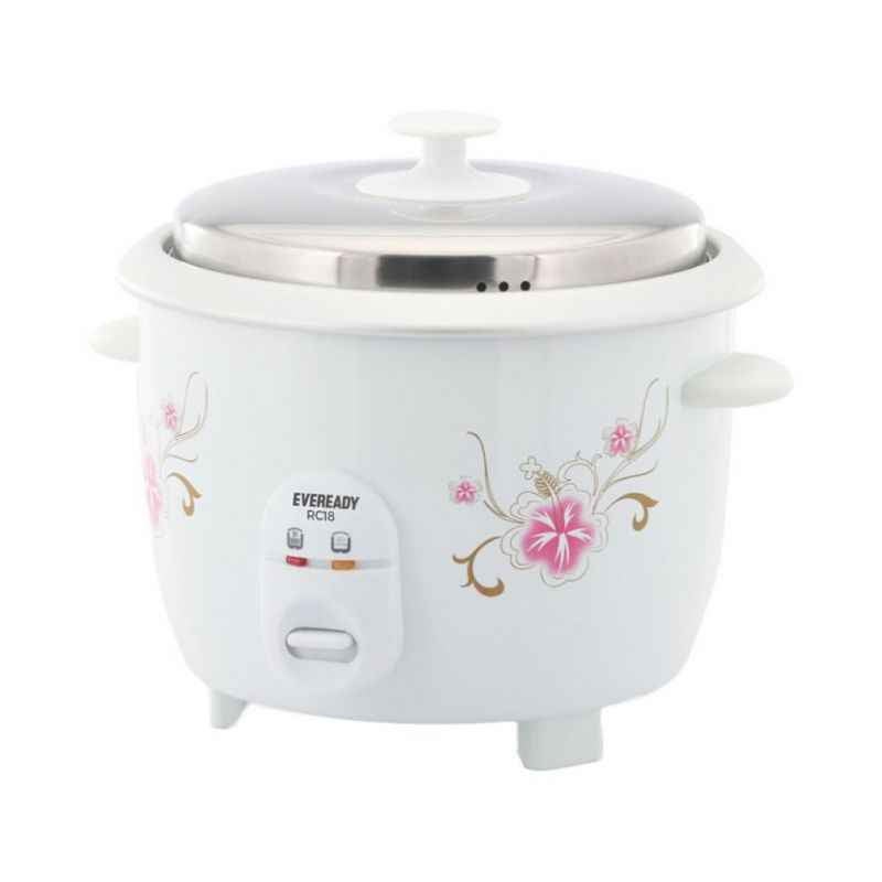 Eveready 650W 1.8 Litre Rice Cooker, RC18
