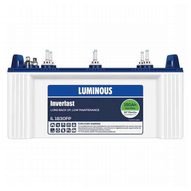 Luminous IL 1830FP 150Ah Flat Plate Battery