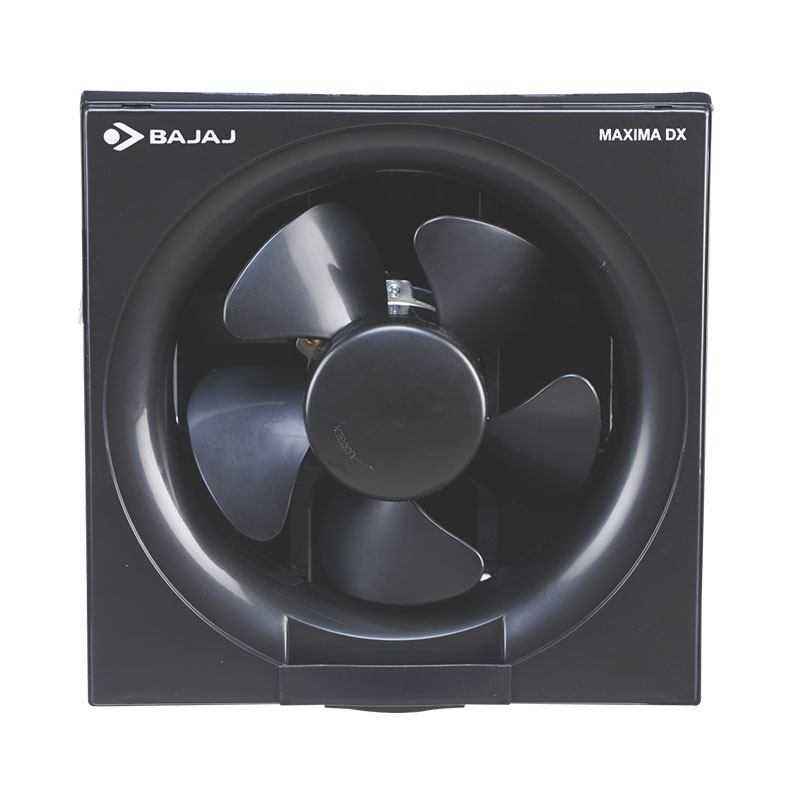 Bajaj Maxima Dxl Black Exhaust Fan, Sweep: 200 mm