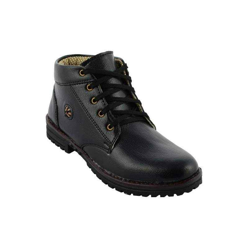 Da-Dhichi KA-008 Steel Toe Black Safety Boots, Size: 8