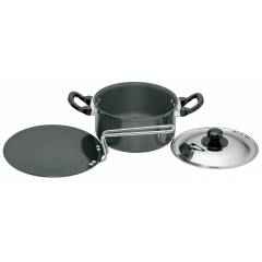 Buy Hawkins Futura Non-Stick 2 Pieces Cookware Set, QS6 Online At Best  Price On Moglix