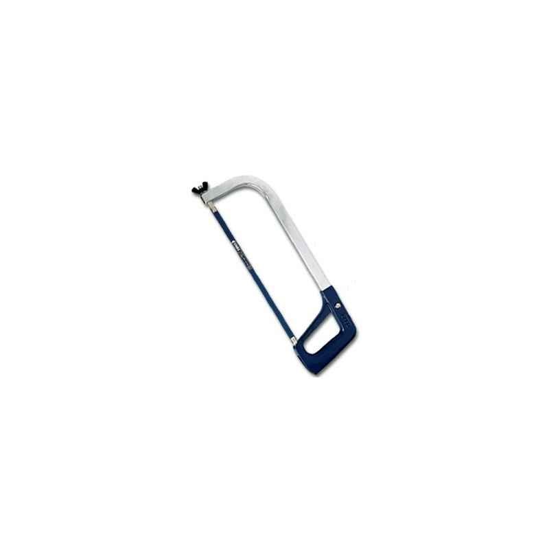 Groz 440mm Professional Chrome Plated Hacksaw Frame with Blue Handle, HF/12/BC