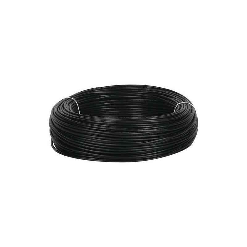 RC Bentex Suraksha 1 Sq mm 180m Black Copper Multi Strand FR Industrial Wire, PXWS8BK0148