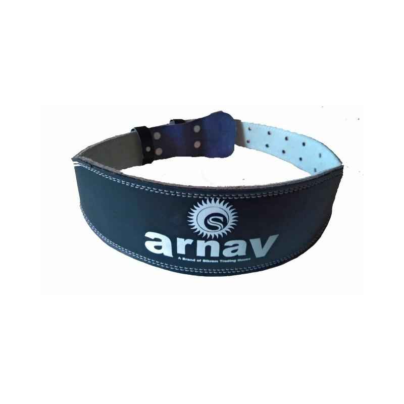 Arnav Weight Lifting Leather Gym Belt, OSB-700702M, Size: M
