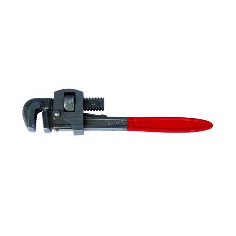 Ajay A-145 Stillson Type Polished Jaw Pipe Wrench, Size: 600 mm