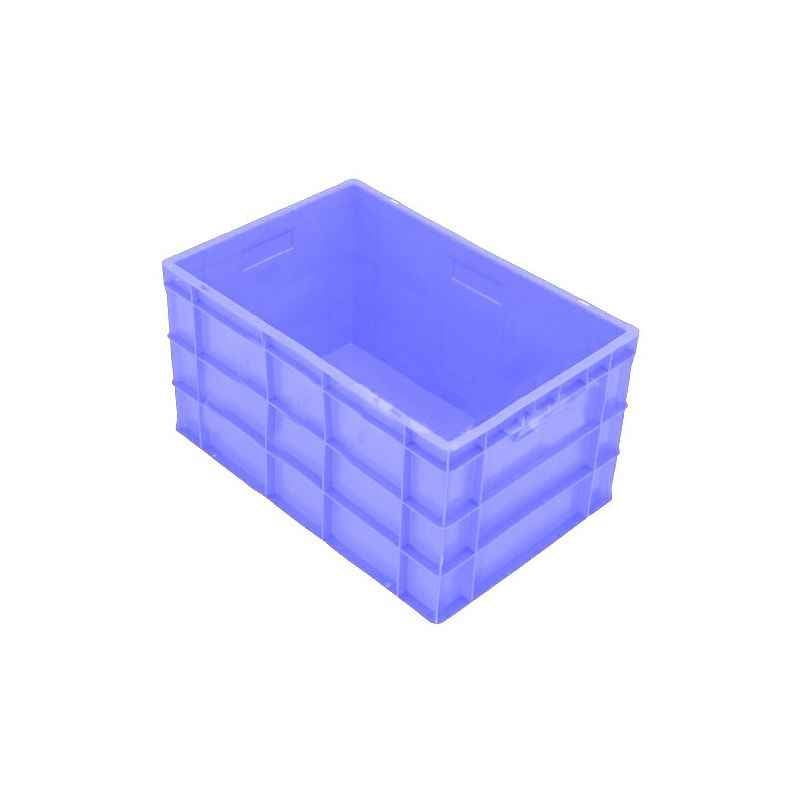 Supreme 600x400x325mm 66 Litre Blue Premium Plastic Crate, SCL-604032