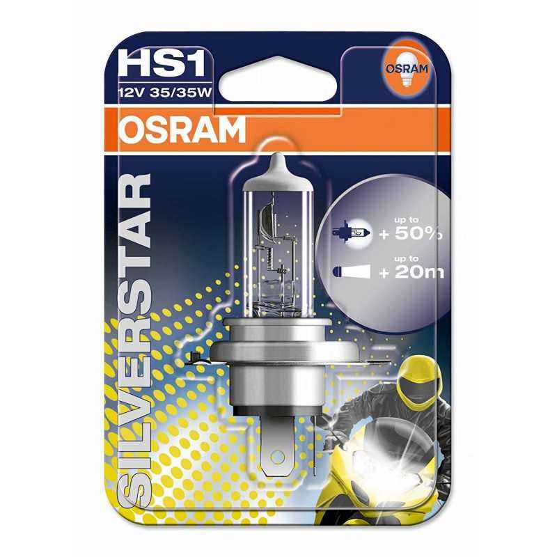 H4 Silver Star 12V 60/55W (Single Bulb): OSRAM 641SVS