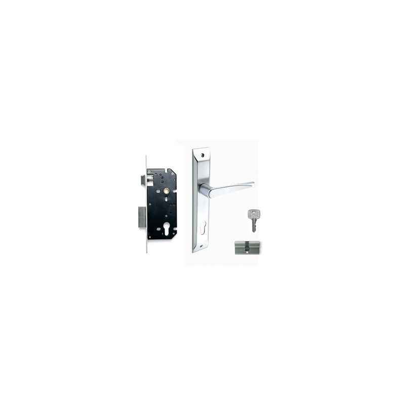 Godrej NEH 09 240mm 2C Door Handle with Lock Set, 6687