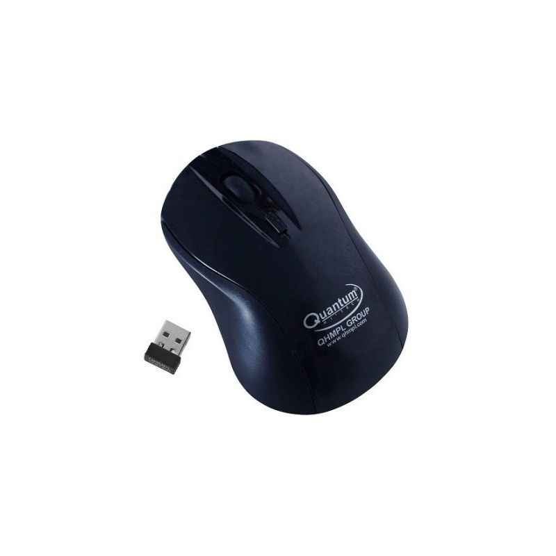 Quantum QHM262W Black Wireless Mouse