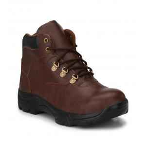 Eego Italy WW-48 Synthetic Steel Toe Tan Work Safety Boots, Size: 10