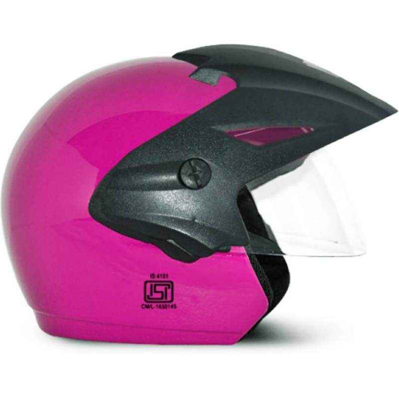 Vega Cruiser WP Pink Open Face Motorbike Helmet, Size (Medium, 580 mm)