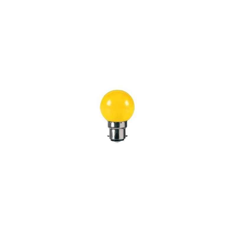 Havells 0.5W B-22 Yellow Lumeno LED Bulb (Pack of 4)