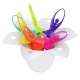 SM Dancing Doll Fruit Fork Set With Stand
