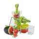 SM Grand Green Manual Hand Fruit Juicer, Steel Handle & Vacuum Lock