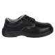 Polo Steel Toe Black Work Safety Shoes, Size: 8