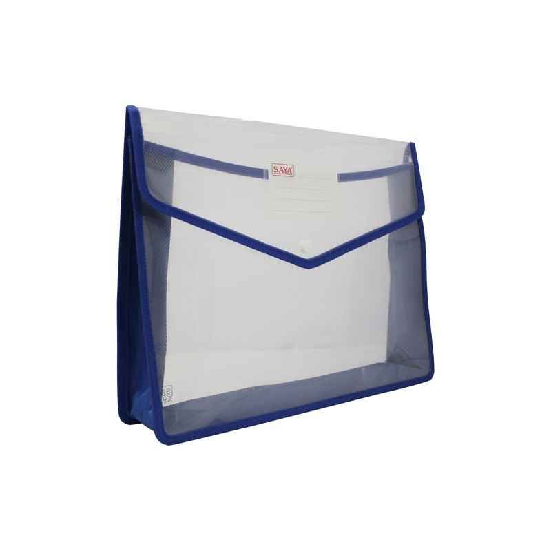 Saya Natural Flexi Document Clear Bag Eco, Dimensions: 365 x 285 x 80 mm