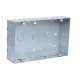 GM Flush Mounting Metal Gang Box, JM-18-010, Dimension: 211x202x61 mm