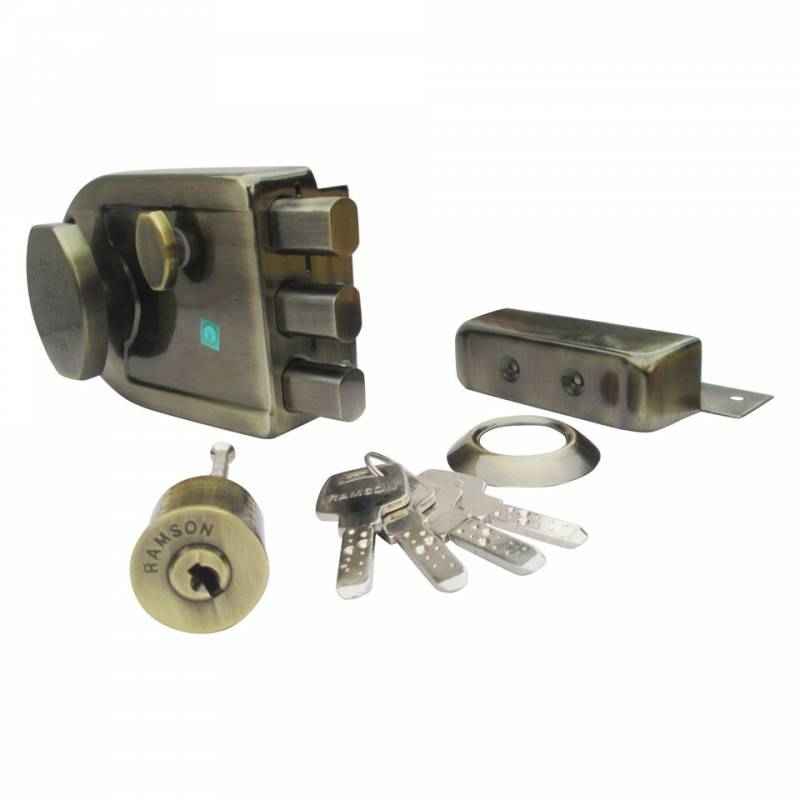 Ramson Tribolt Iron Antique 3 Keys Door lock