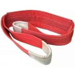 Ferreterro 5 Ton 10m Red Double Ply Flat Polyester Webbing Sling