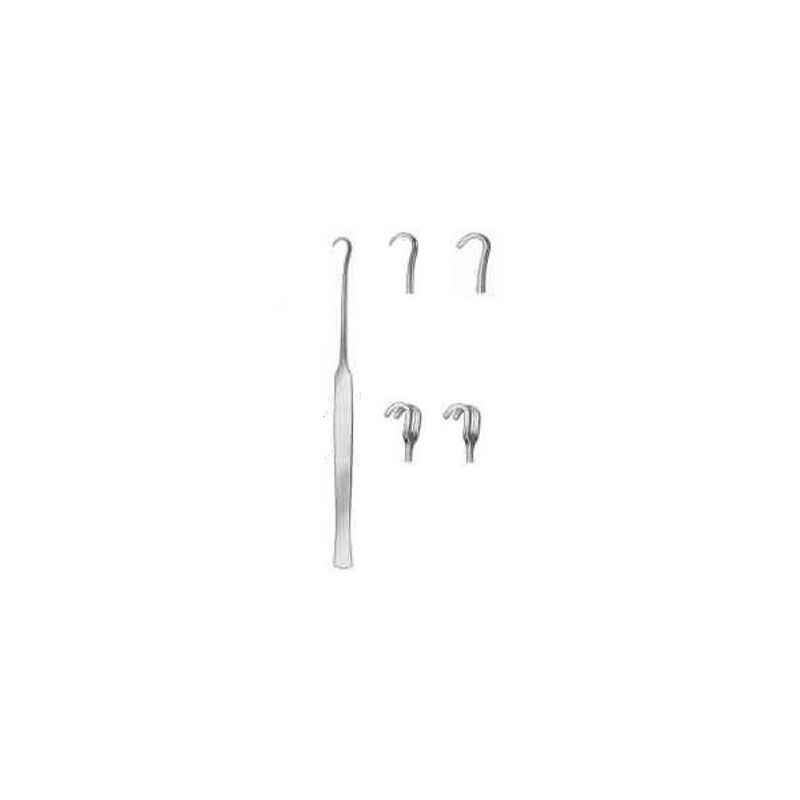 Downz 15cm Single Hook Blunt Retractor, DR-117-15