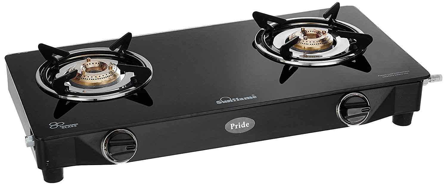 sunflame gt pride 3 burner gas stove