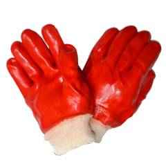 Gripwell PVC Dipped Red Gloves with Jercyuff (Pack of 20)