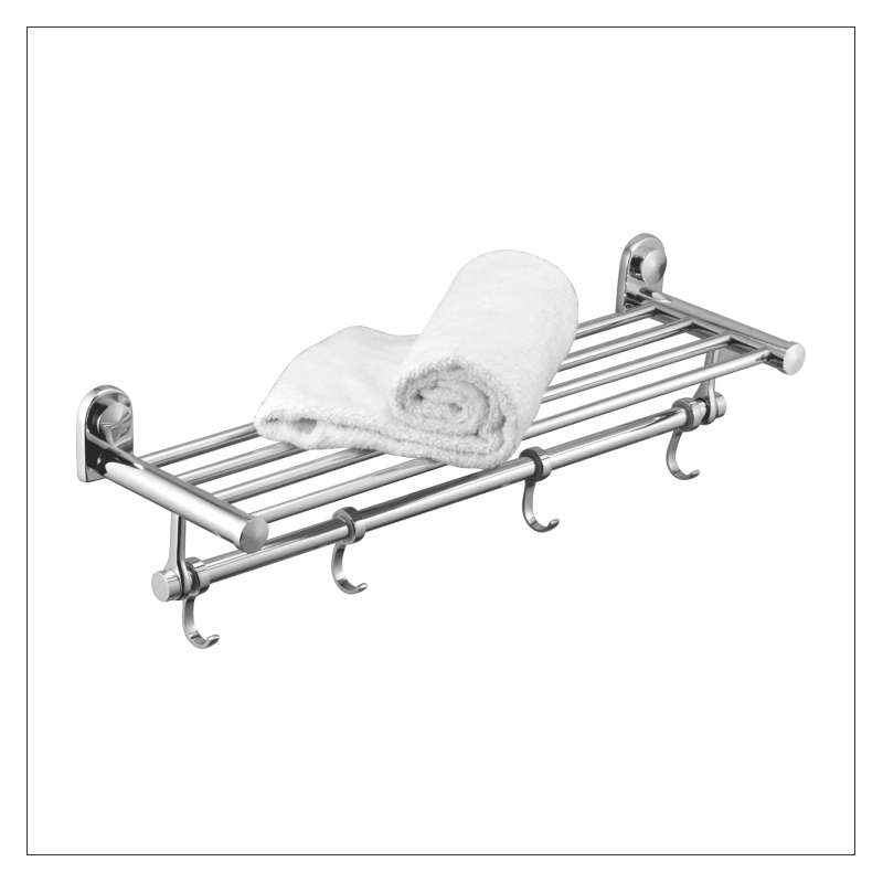 Kamal Radisson Brass Towel Rack with Free Tap Cleaner, ACC-1266