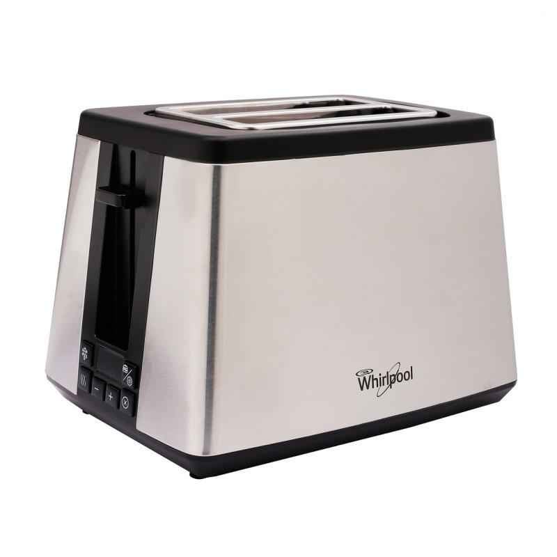 Whirlpool 2 Slices Digital Stainless Steel Pop up Toaster, TT22EUM0