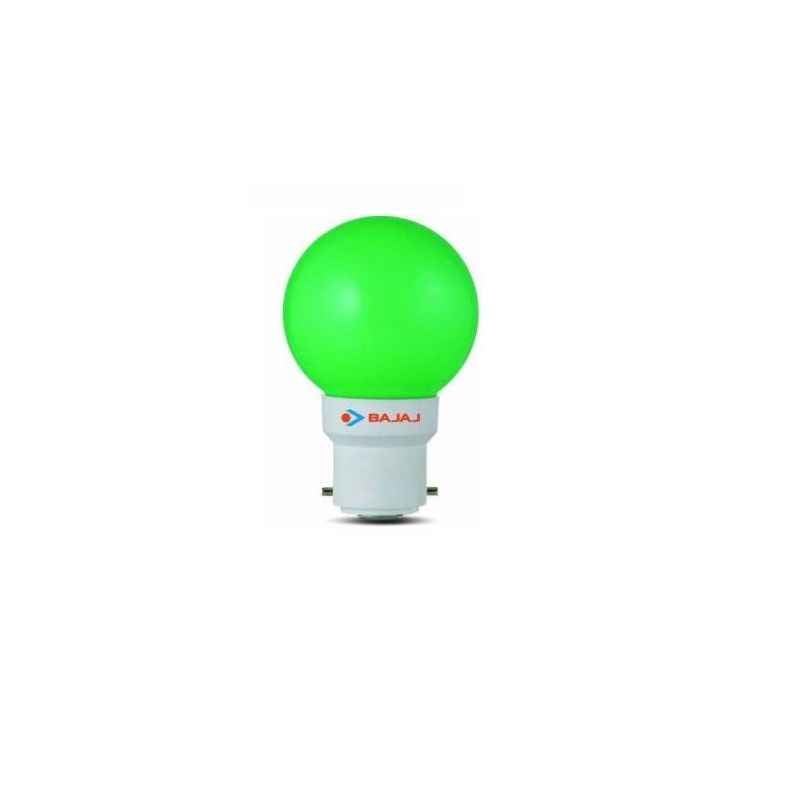 Bajaj 0.5W B-22 Ping Pong Green LED Bulb