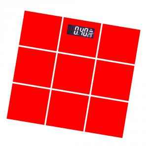 Virgo Digital Personal Weight Glass Body Weighing Scale, v-Eps-2009red