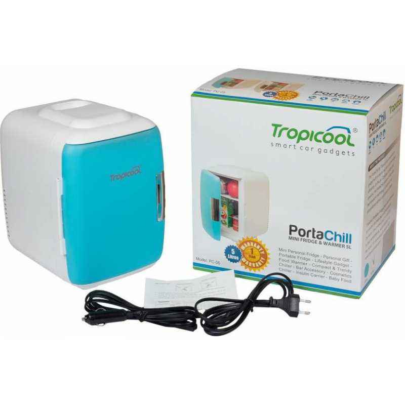 Tropicool 5 Litre Portable Mini Fridge and Warmer For Car, PC-05
