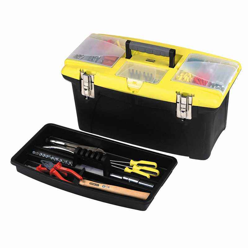 Stanley 16 inch Plastic Tool Box, 1-92-905 (Pack of 6)